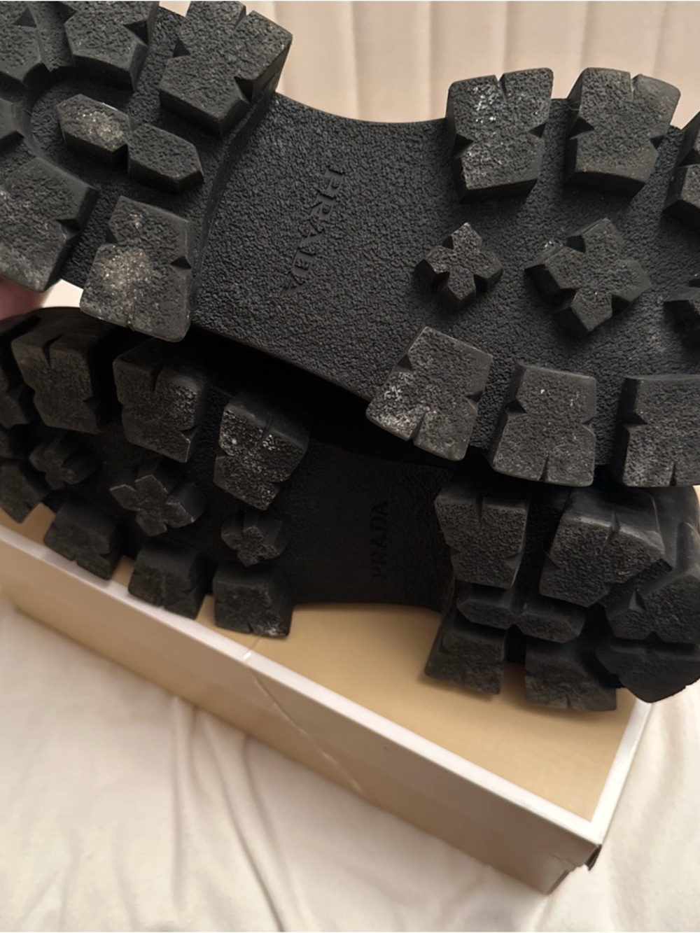 Prada monolith chelsea boots size 39 - Picture 7 of 7